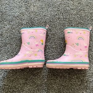 Peppa pig rain boots toddler size 8